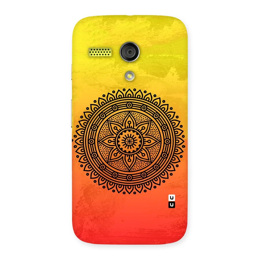 Beautiful Circle Art Back Case for Moto G