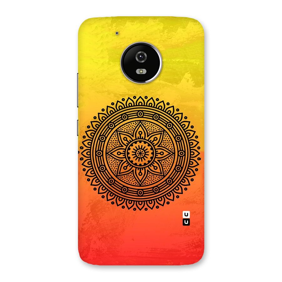 Beautiful Circle Art Back Case for Moto G5