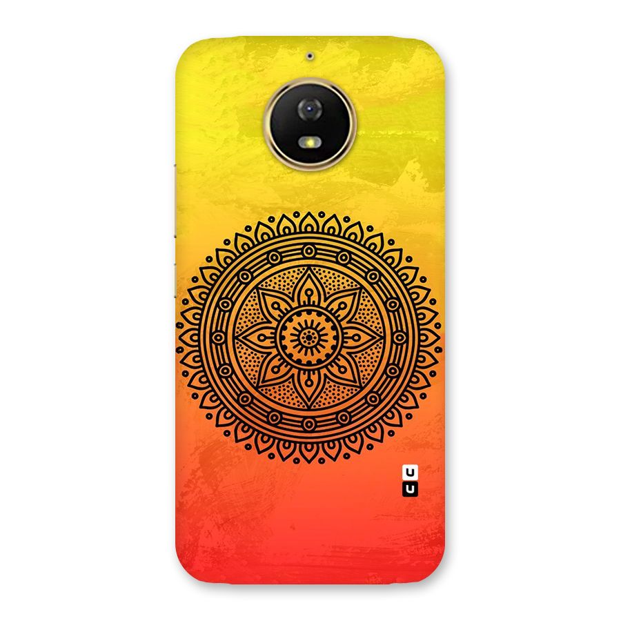 Beautiful Circle Art Back Case for Moto G5s
