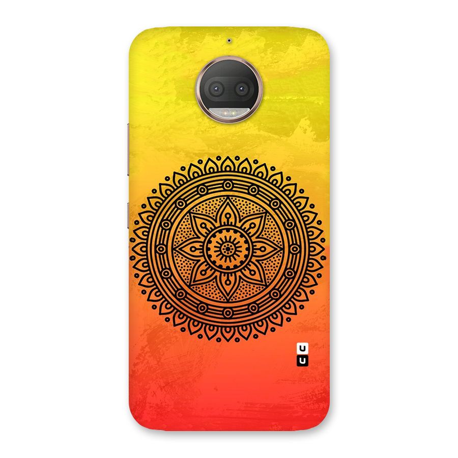 Beautiful Circle Art Back Case for Moto G5s Plus