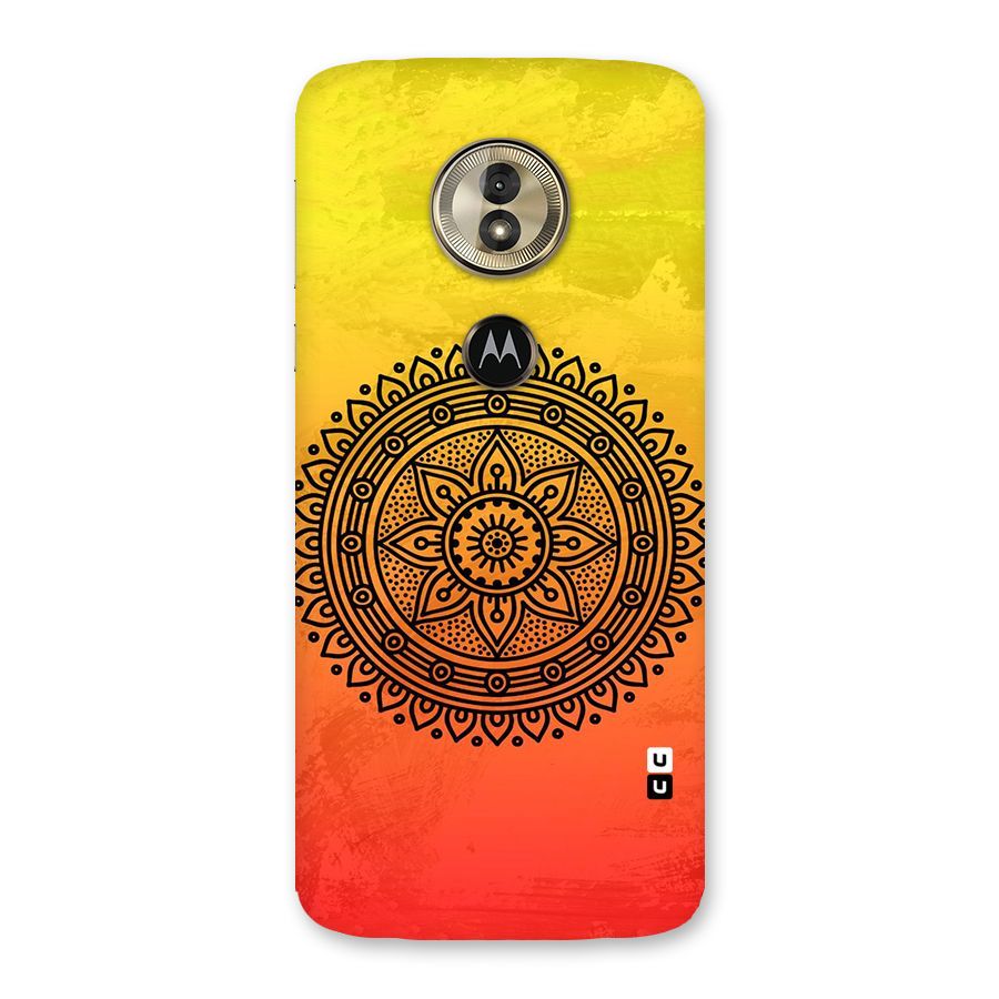 Beautiful Circle Art Back Case for Moto G6 Play