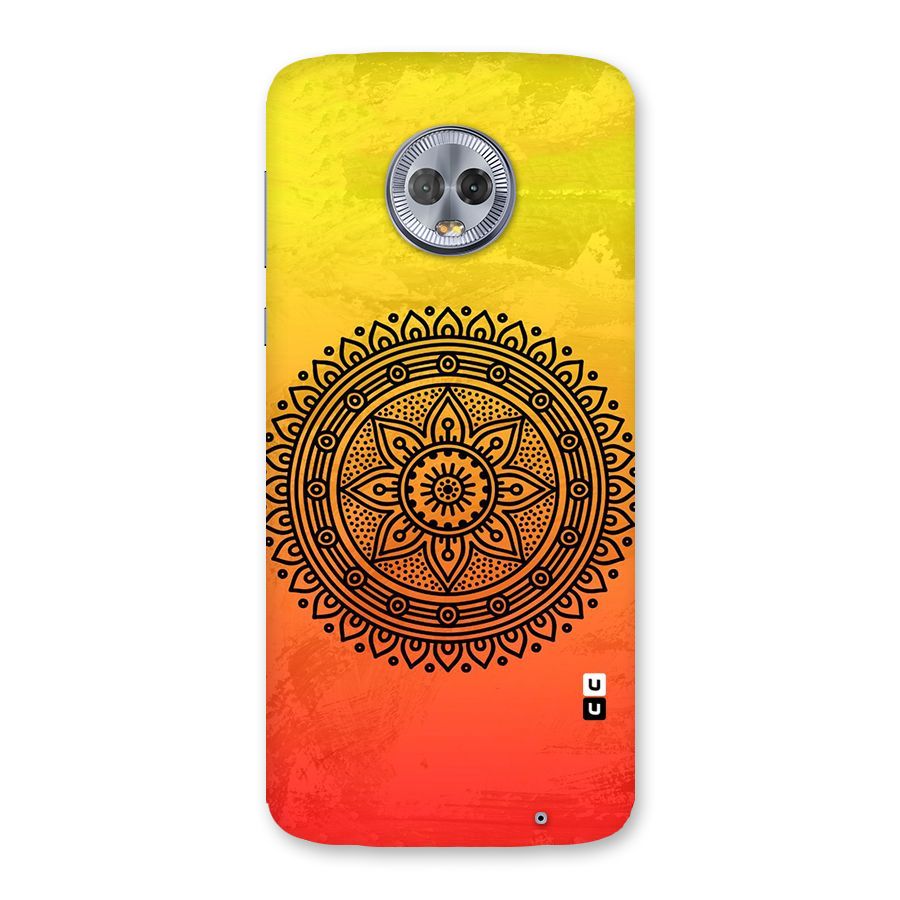 Beautiful Circle Art Back Case for Moto G6 Plus