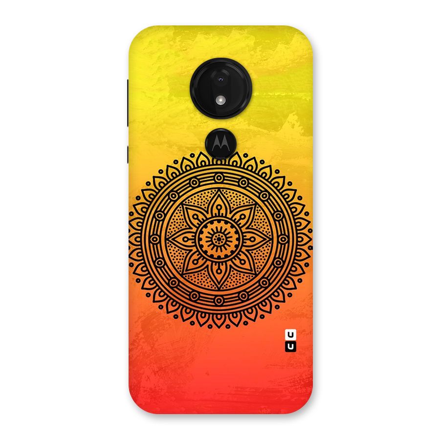 Beautiful Circle Art Back Case for Moto G7 Power