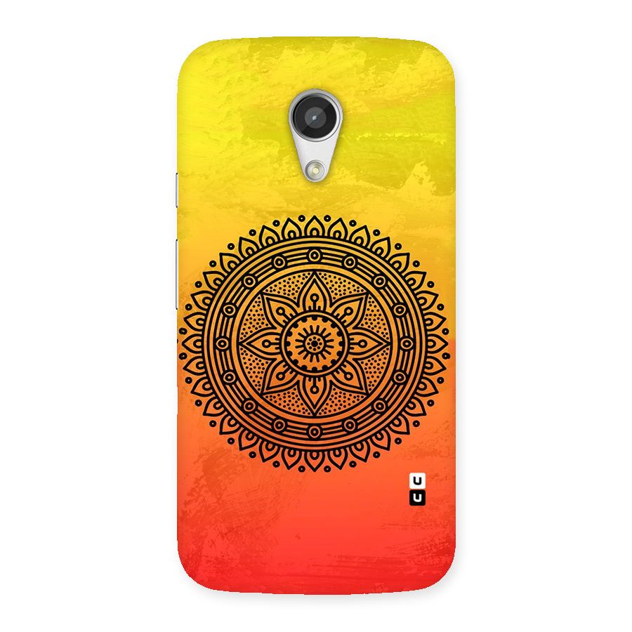 Beautiful Circle Art Back Case for Moto G 2nd Gen