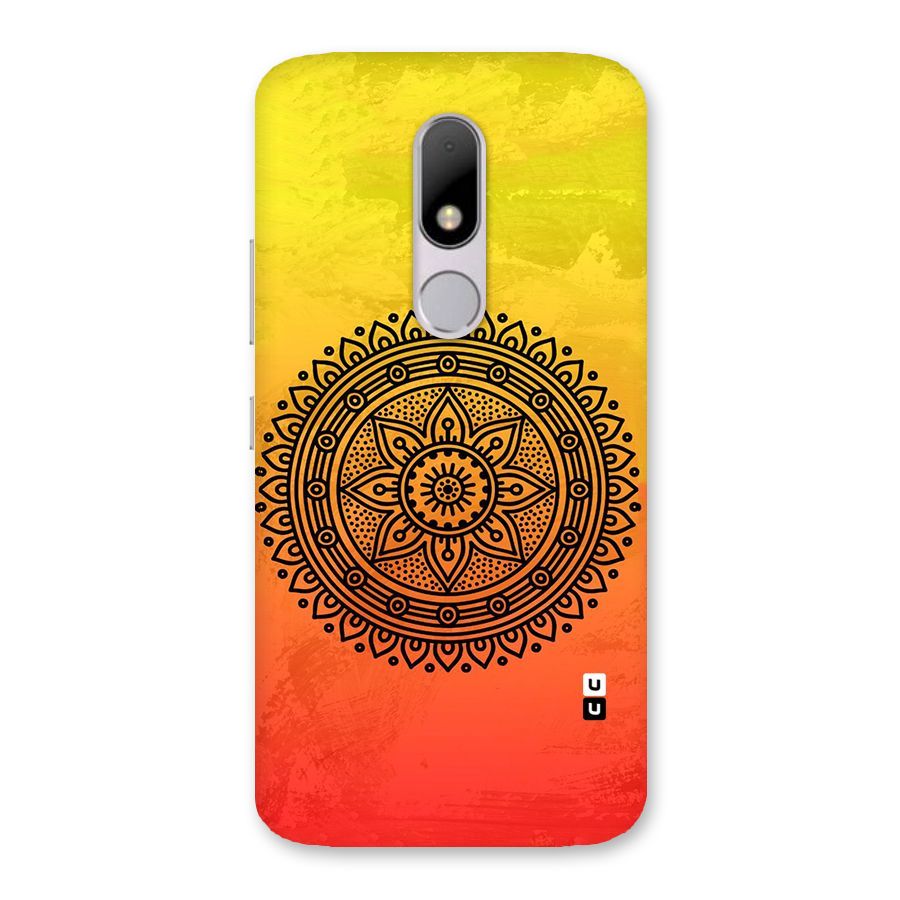 Beautiful Circle Art Back Case for Moto M