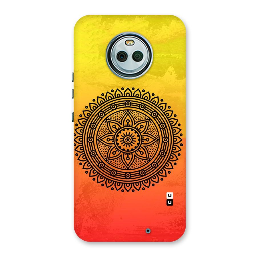 Beautiful Circle Art Back Case for Moto X4