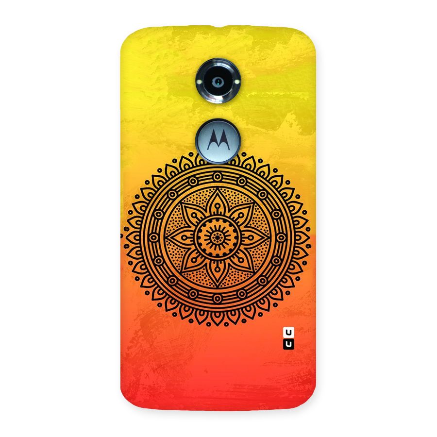 Beautiful Circle Art Back Case for Moto X 2nd Gen