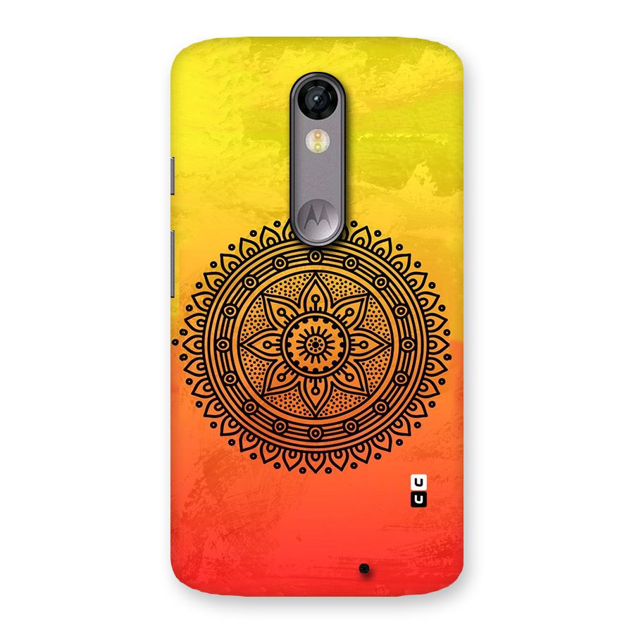 Beautiful Circle Art Back Case for Moto X Force