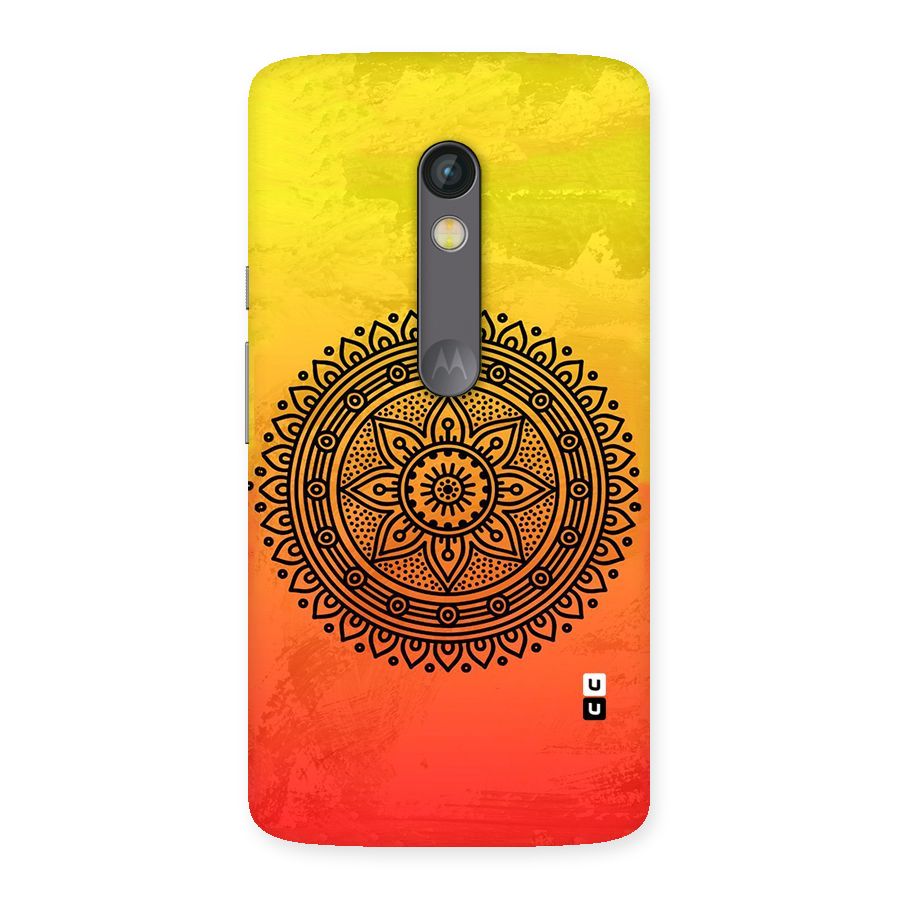 Beautiful Circle Art Back Case for Moto X Play
