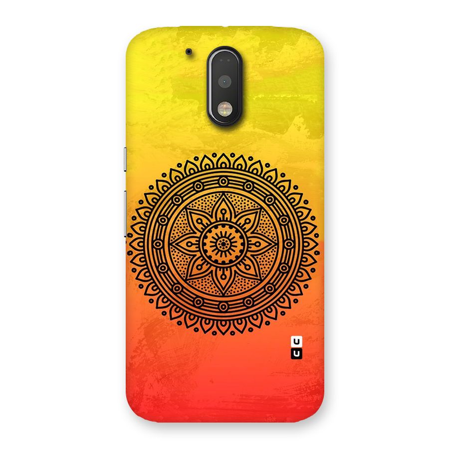 Beautiful Circle Art Back Case for Motorola Moto G4