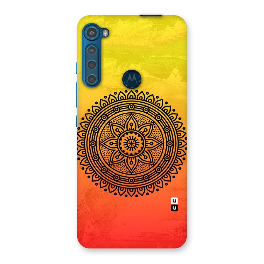 Beautiful Circle Art Back Case for Motorola One Fusion Plus