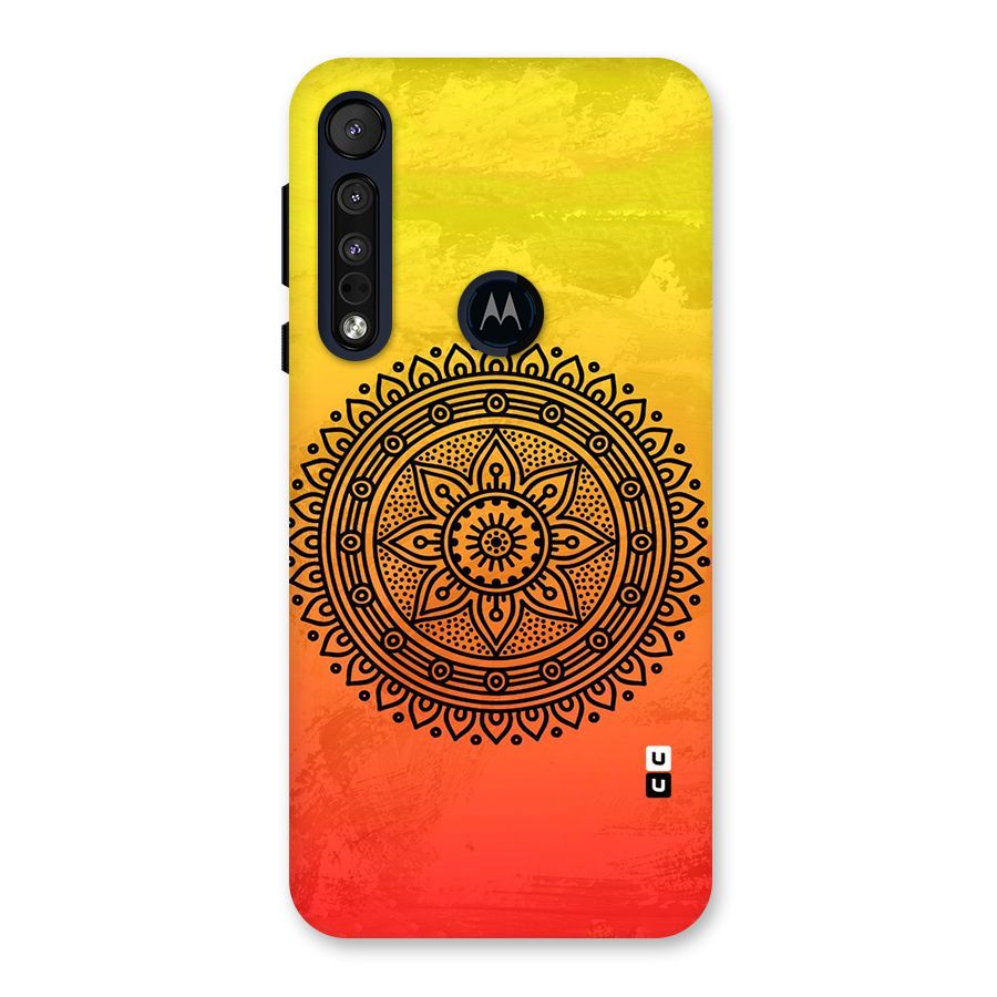 Beautiful Circle Art Back Case for Motorola One Macro