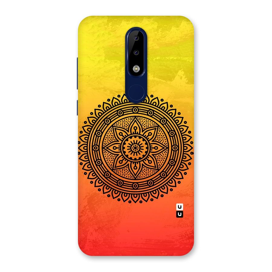 Beautiful Circle Art Back Case for Nokia 5.1 Plus