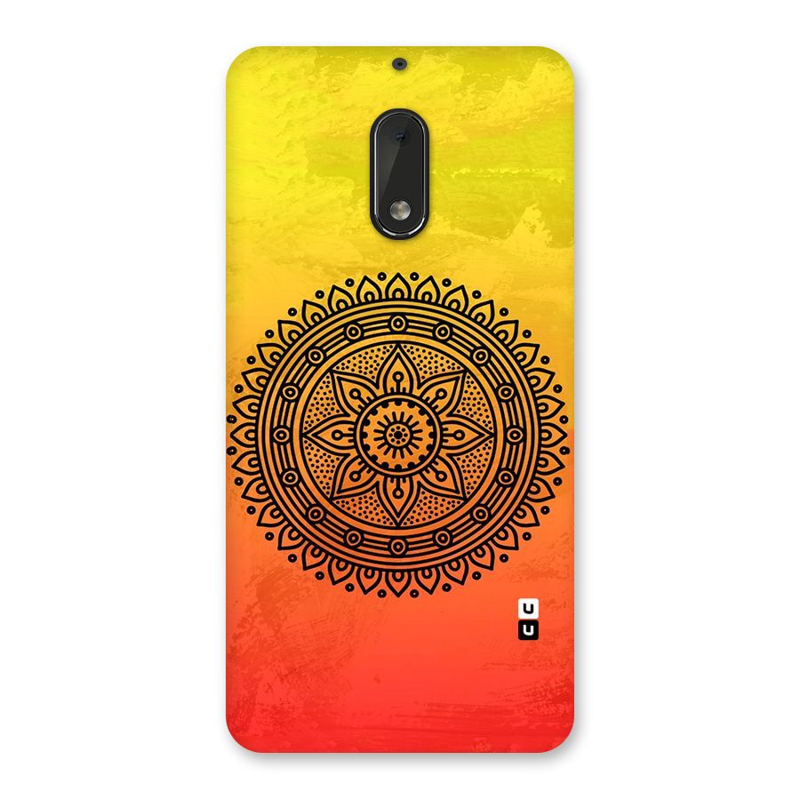 Beautiful Circle Art Back Case for Nokia 6