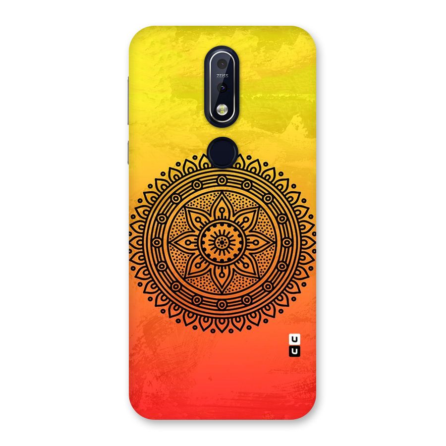 Beautiful Circle Art Back Case for Nokia 7.1