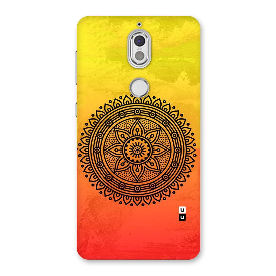 Beautiful Circle Art Back Case for Nokia 7