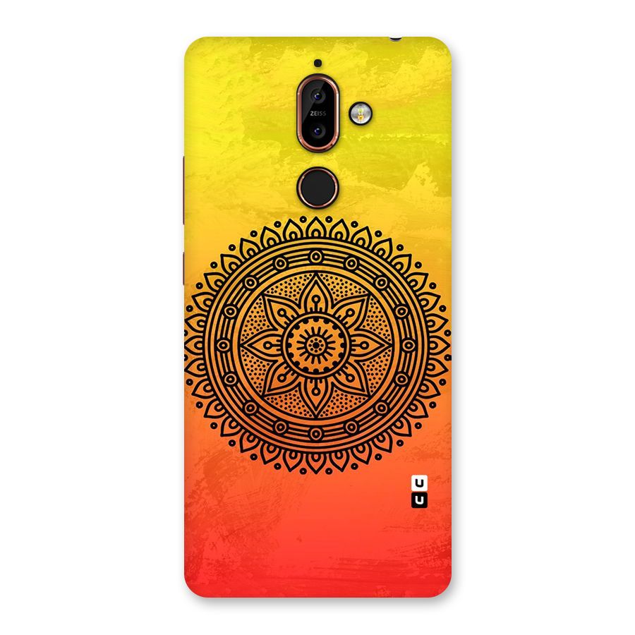 Beautiful Circle Art Back Case for Nokia 7 Plus