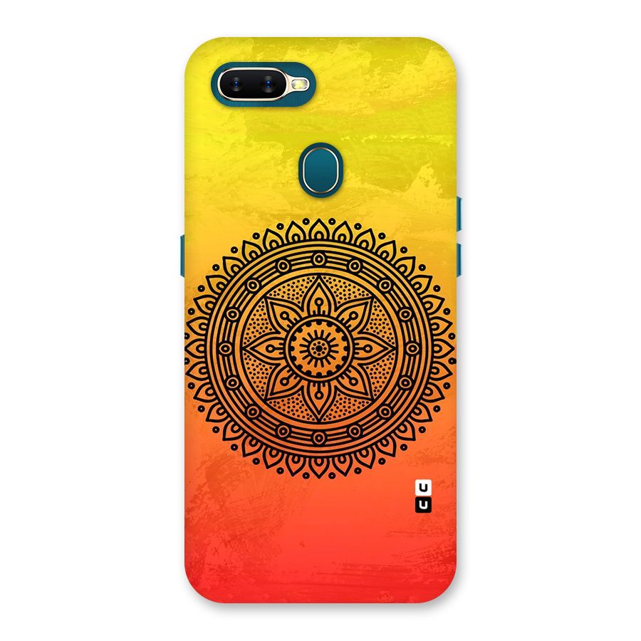 Beautiful Circle Art Back Case for Oppo A11k