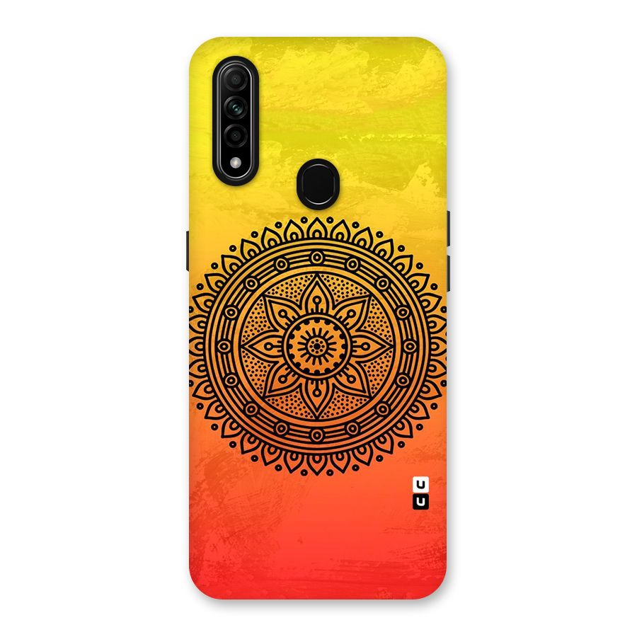 Beautiful Circle Art Back Case for Oppo A31