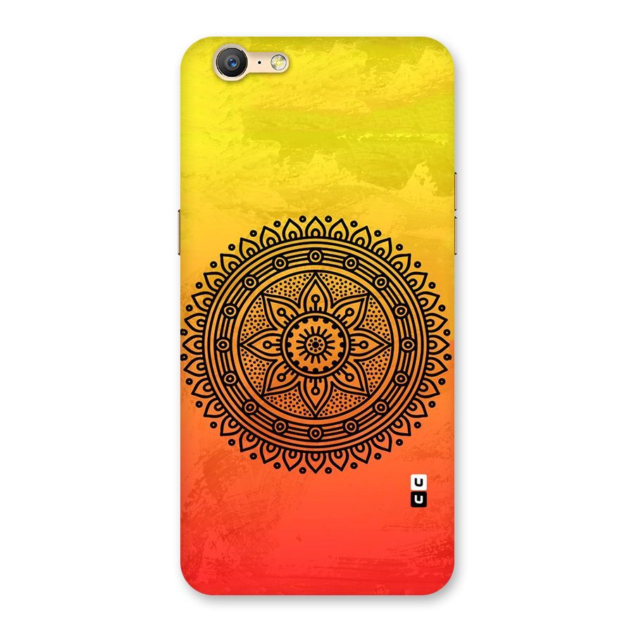 Beautiful Circle Art Back Case for Oppo A57