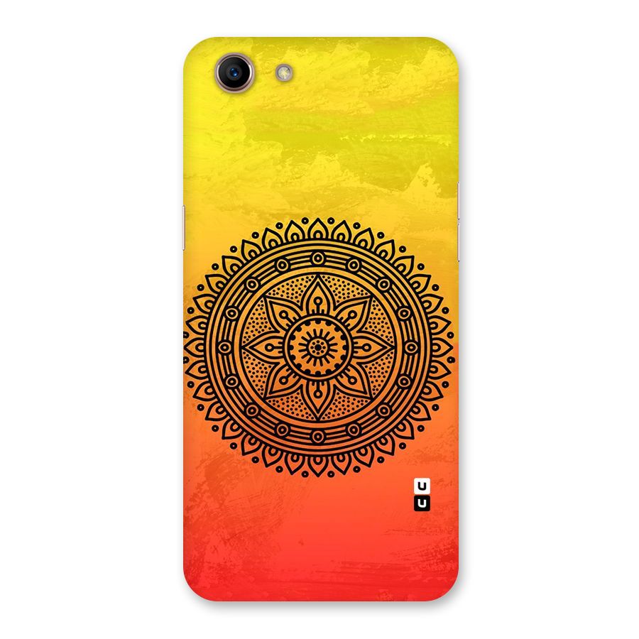 Beautiful Circle Art Back Case for Oppo A83 (2018)