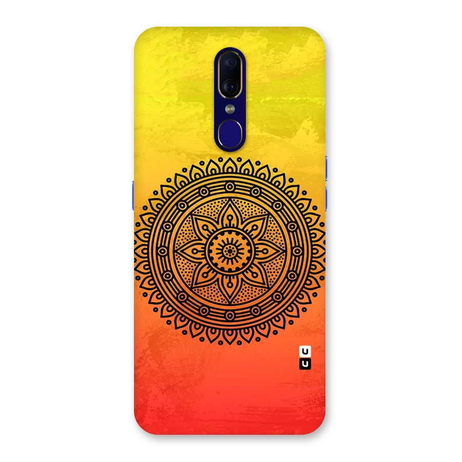 Beautiful Circle Art Back Case for Oppo F11