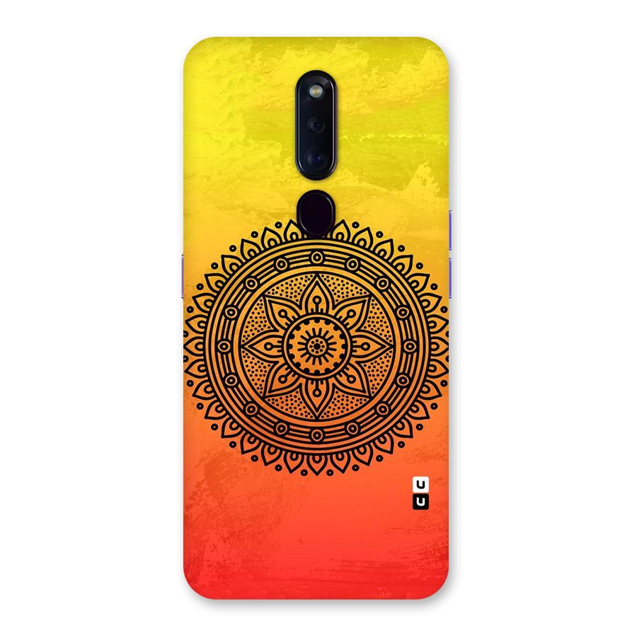 Beautiful Circle Art Back Case for Oppo F11 Pro