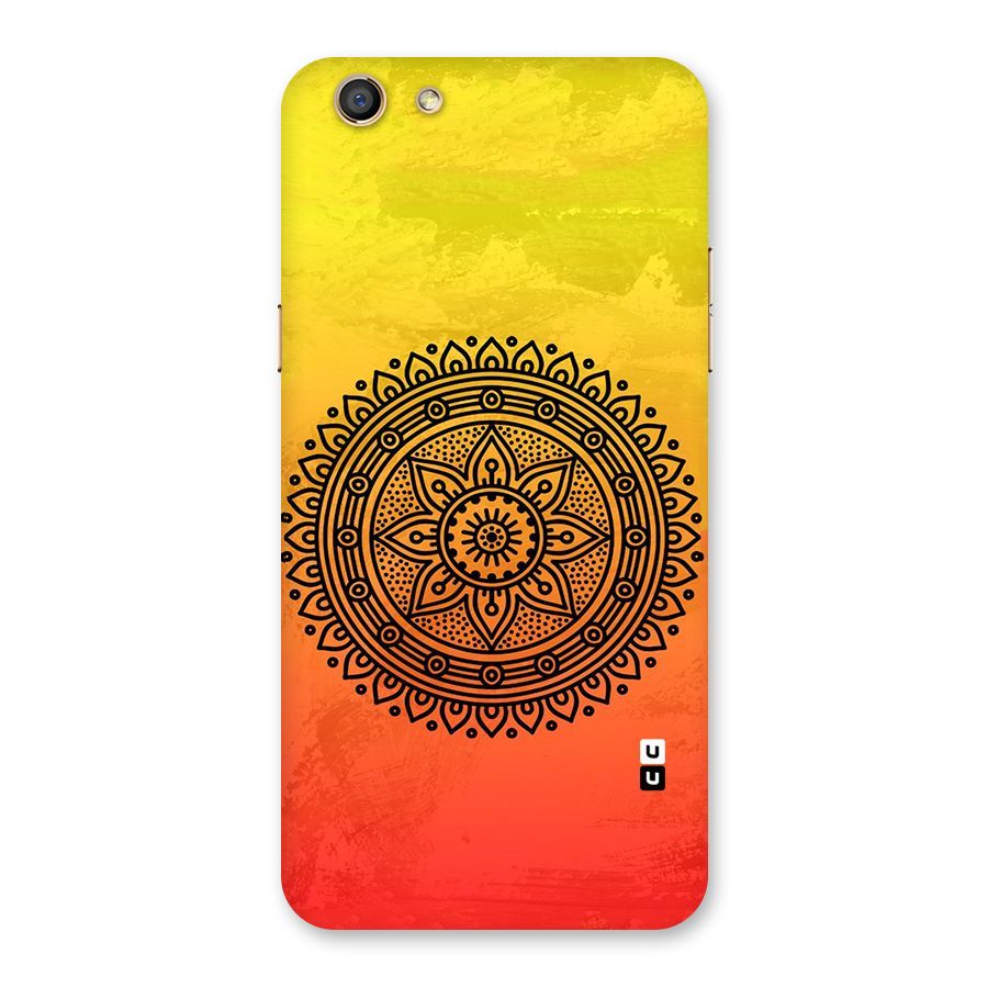 Beautiful Circle Art Back Case for Oppo F3