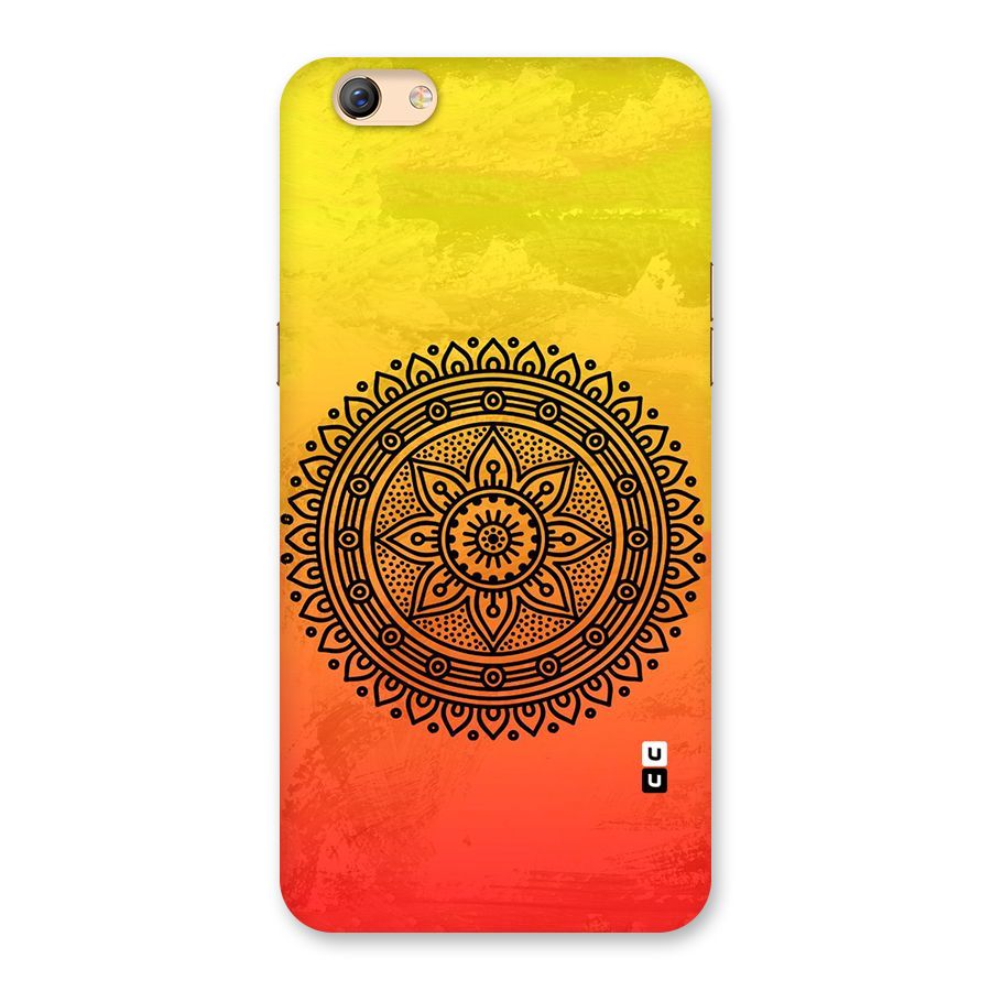 Beautiful Circle Art Back Case for Oppo F3 Plus
