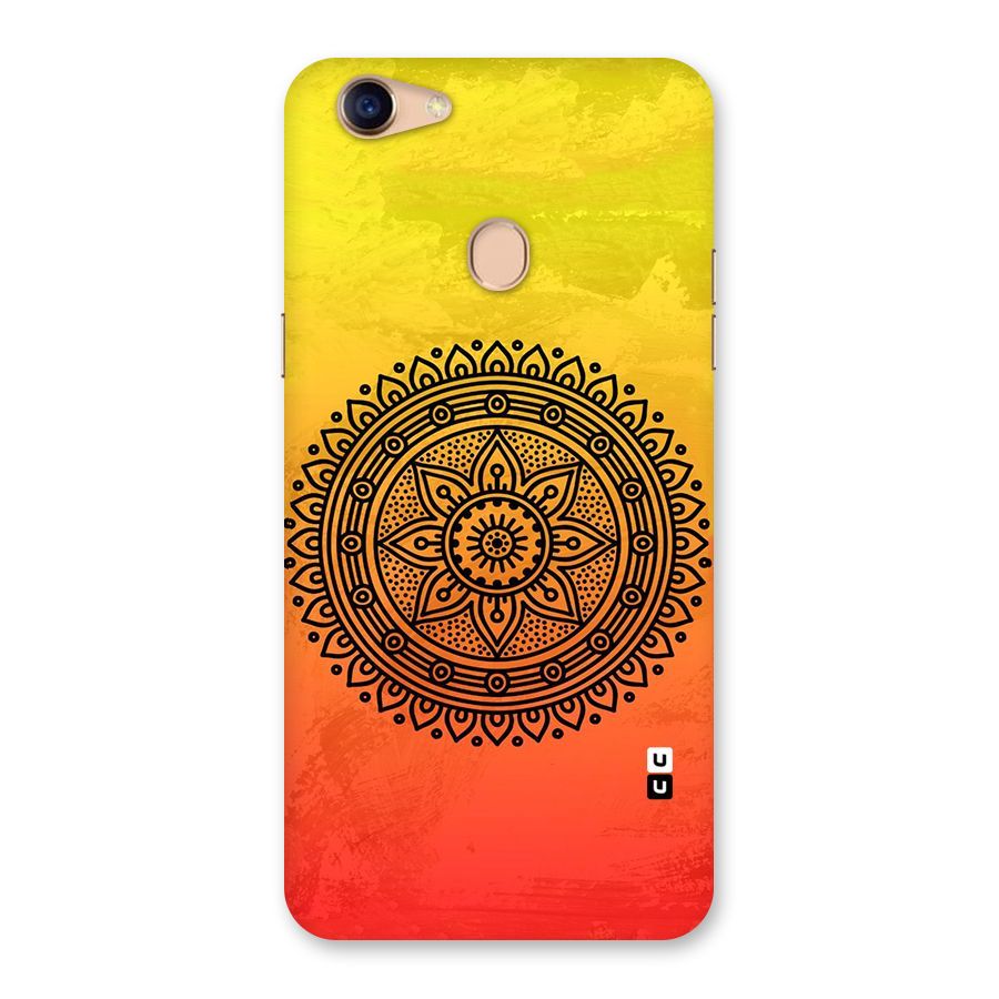 Beautiful Circle Art Back Case for Oppo F5