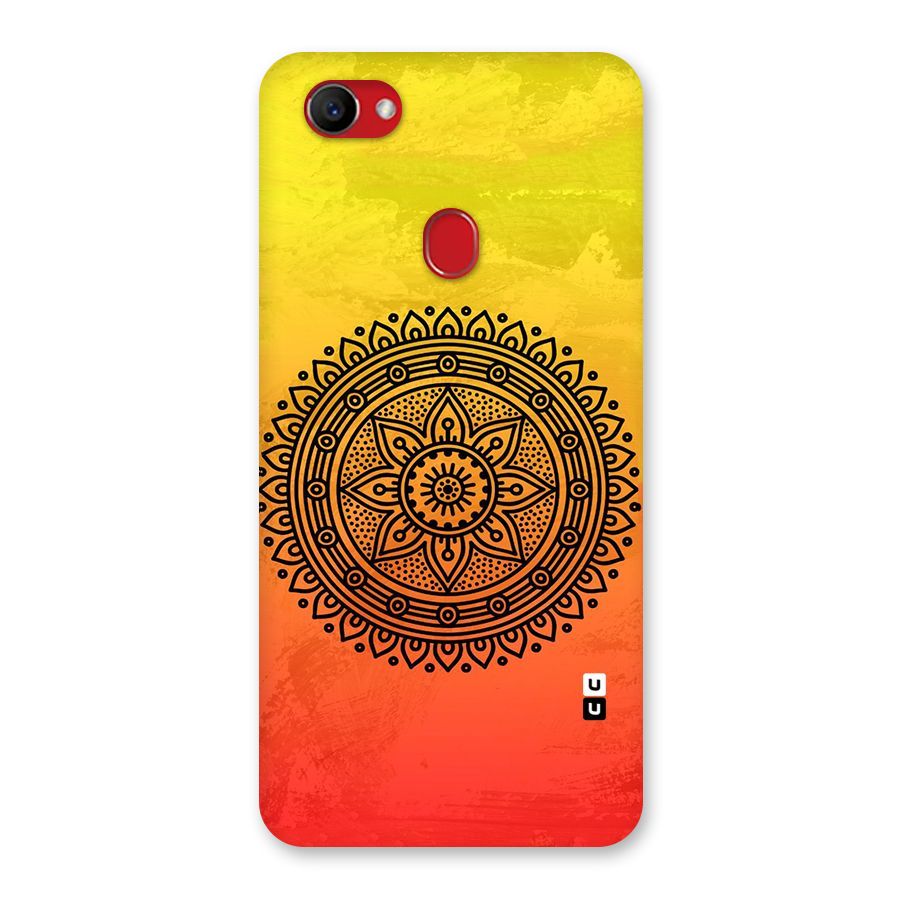 Beautiful Circle Art Back Case for Oppo F7