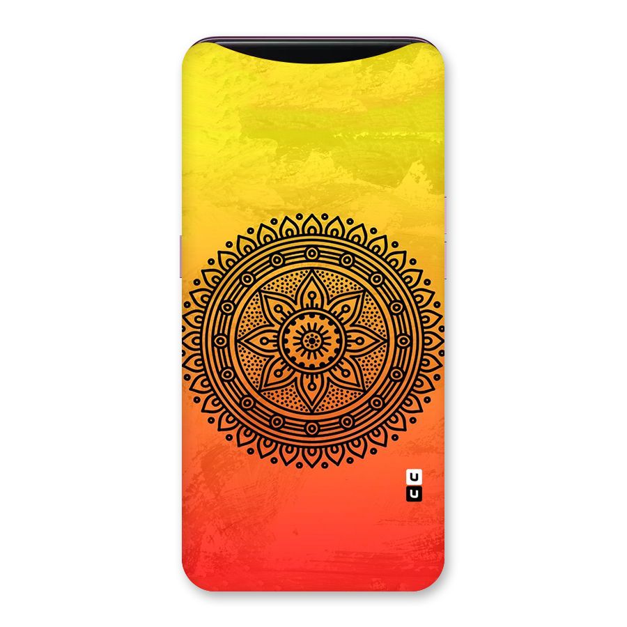 Beautiful Circle Art Back Case for Oppo Find X
