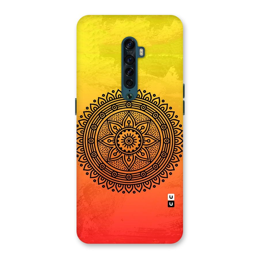 Beautiful Circle Art Back Case for Oppo Reno2