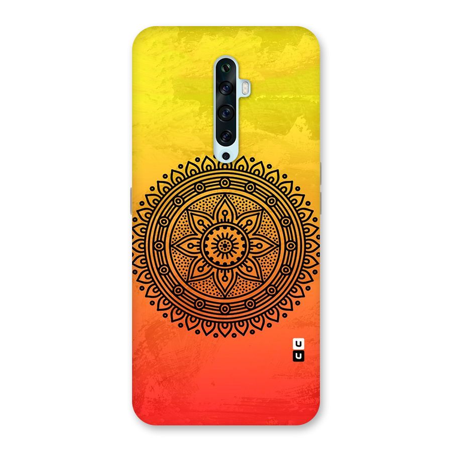 Beautiful Circle Art Back Case for Oppo Reno2 F