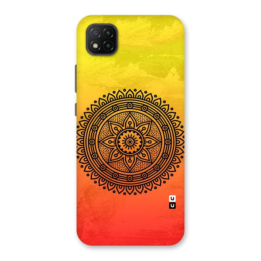 Beautiful Circle Art Back Case for Poco C3