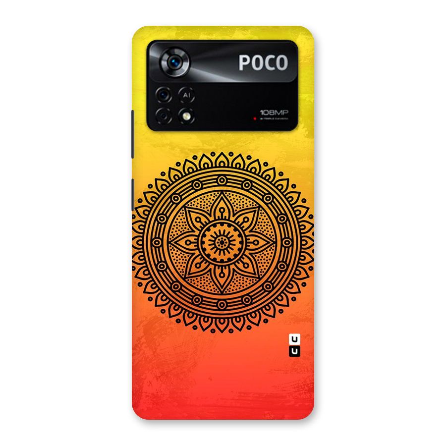 Beautiful Circle Art Back Case for Poco X4 Pro 5G