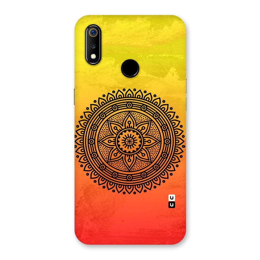 Beautiful Circle Art Back Case for Realme 3