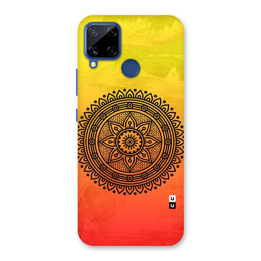 Beautiful Circle Art Back Case for Realme C15