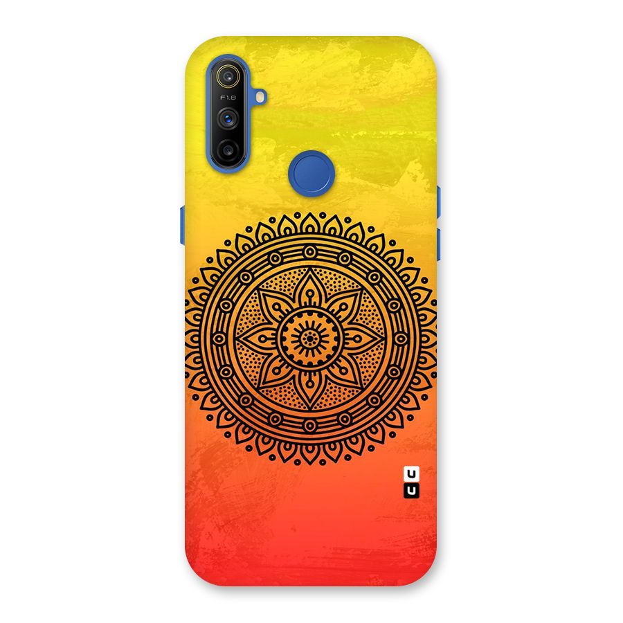Beautiful Circle Art Back Case for Realme Narzo 10A