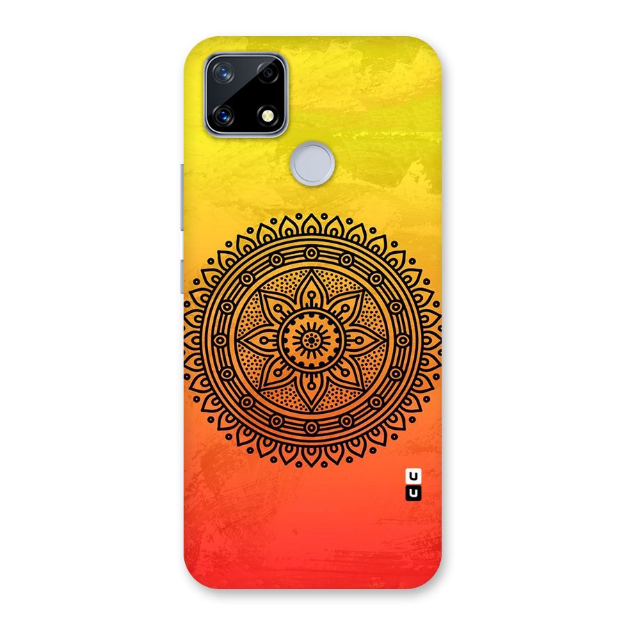 Beautiful Circle Art Back Case for Realme Narzo 20