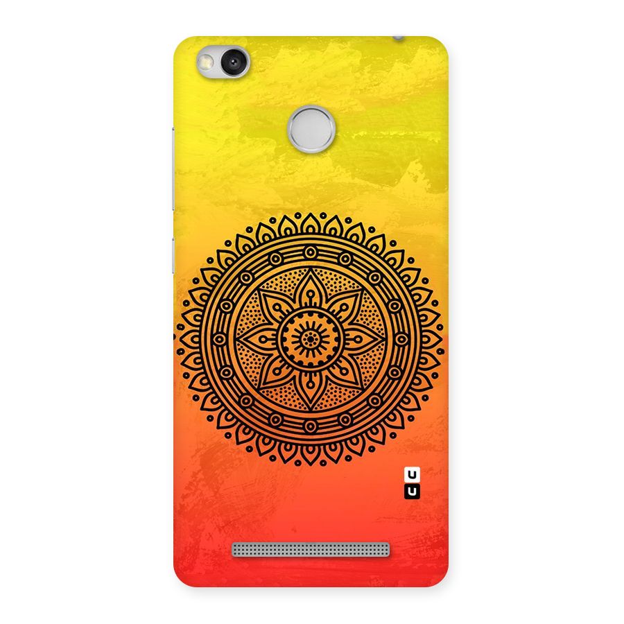 Beautiful Circle Art Back Case for Redmi 3S Prime