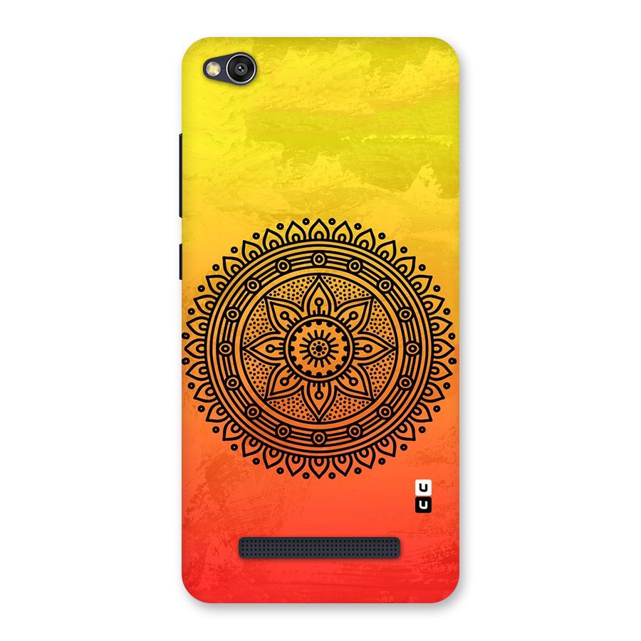 Beautiful Circle Art Back Case for Redmi 4A