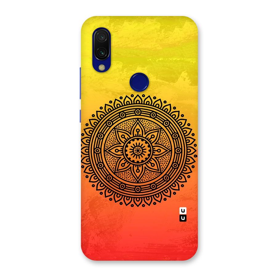 Beautiful Circle Art Back Case for Redmi 7