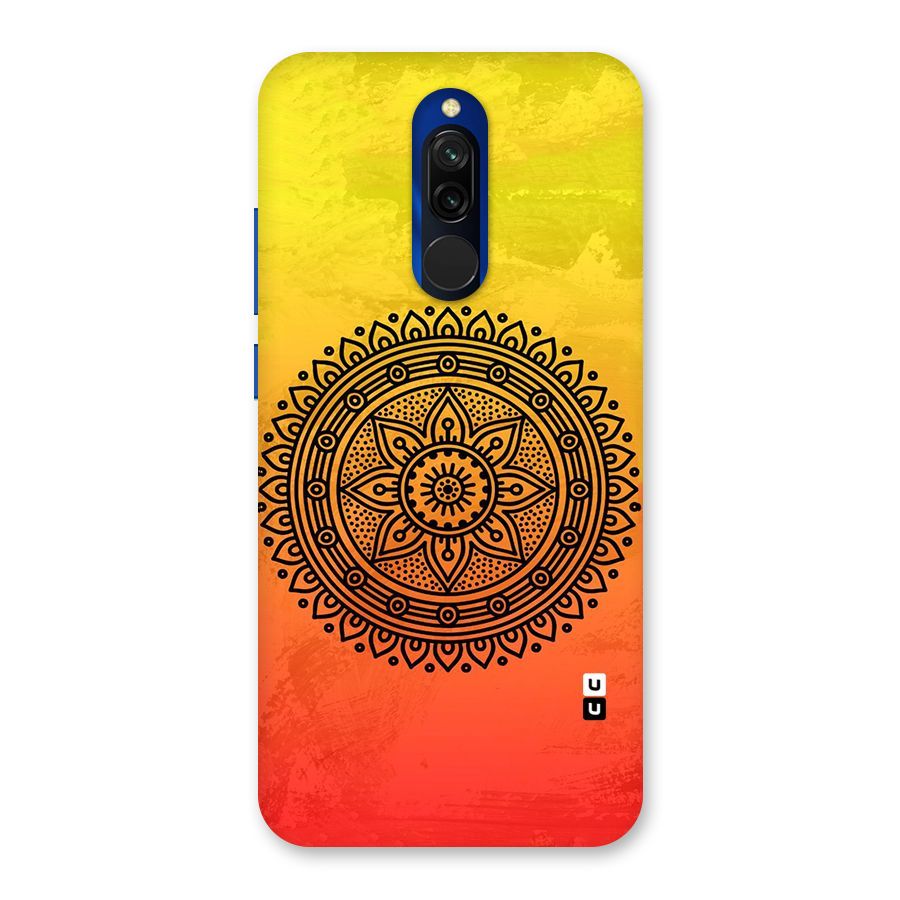 Beautiful Circle Art Back Case for Redmi 8