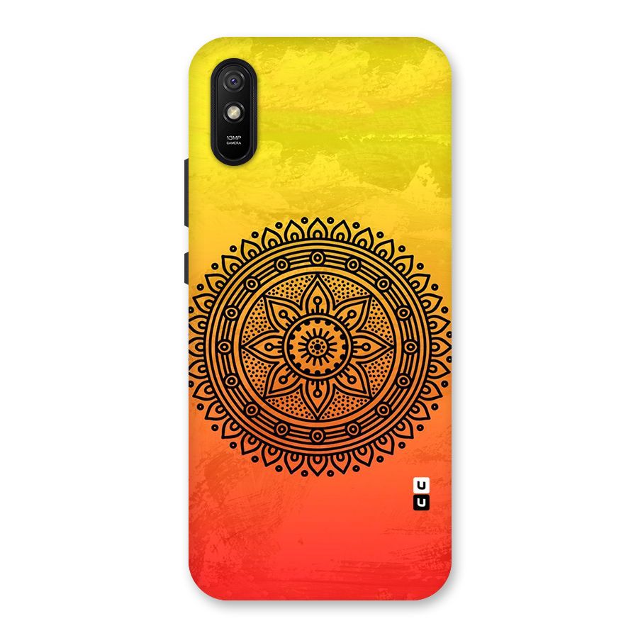 Beautiful Circle Art Back Case for Redmi 9A