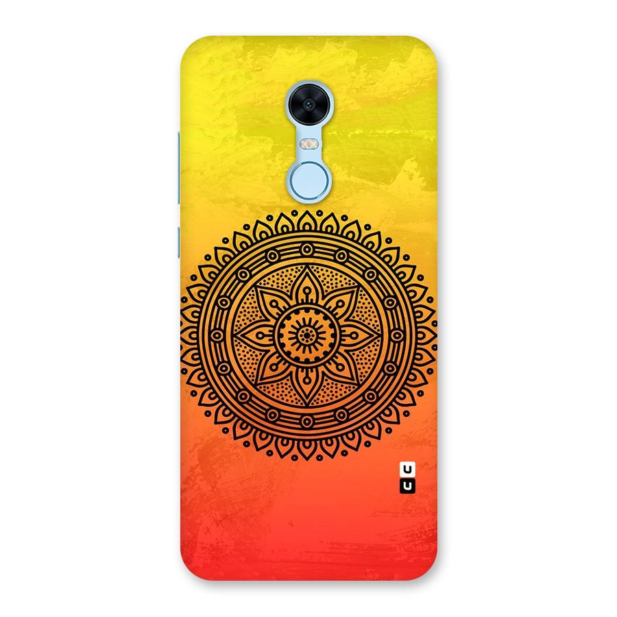 Beautiful Circle Art Back Case for Redmi Note 5