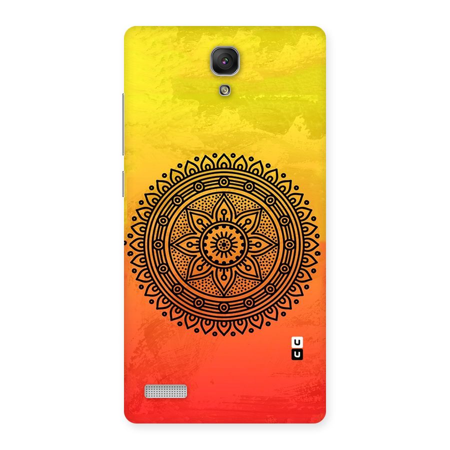 Beautiful Circle Art Back Case for Redmi Note Prime