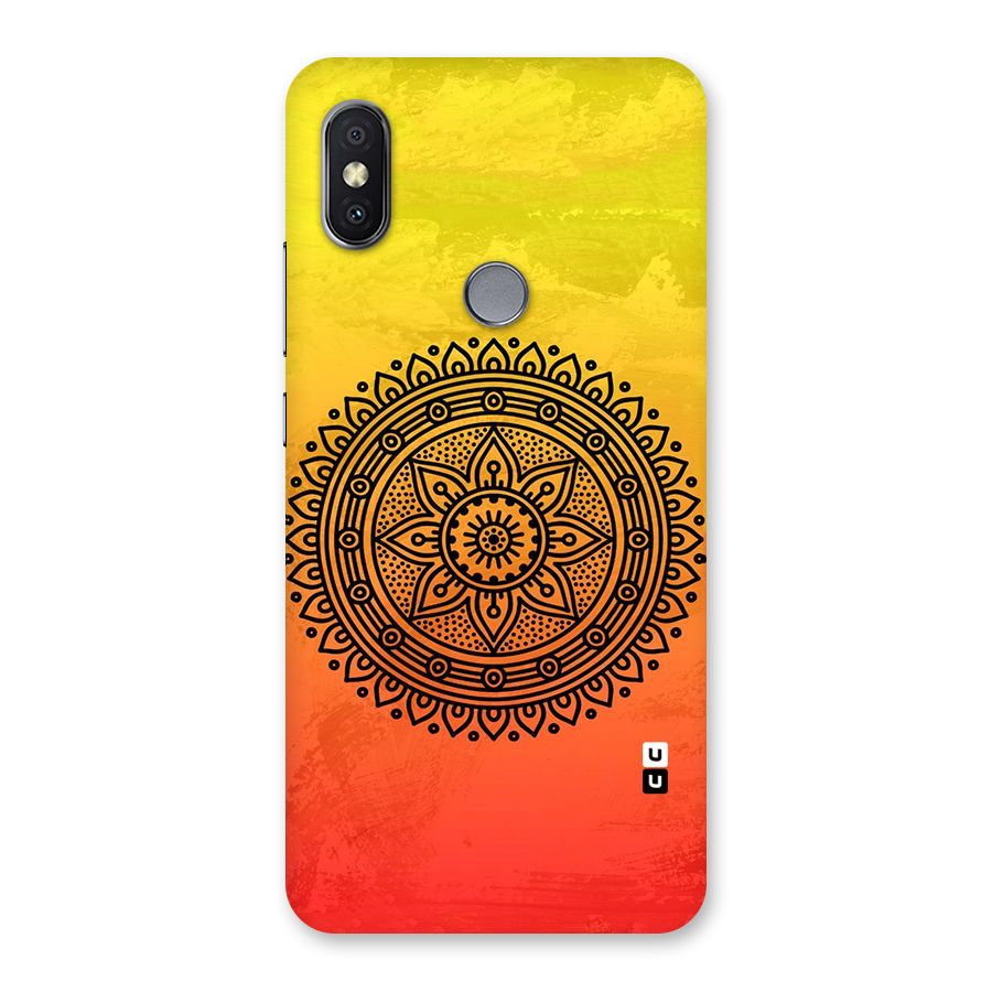 Beautiful Circle Art Back Case for Redmi Y2