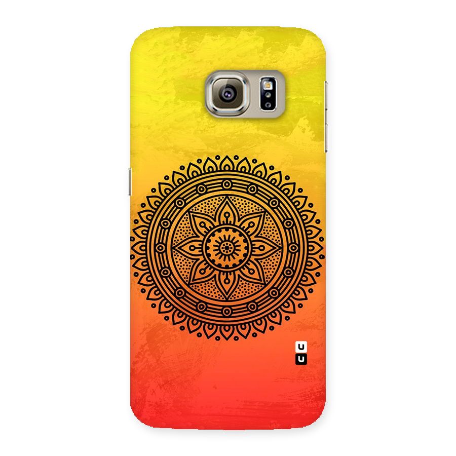 Beautiful Circle Art Back Case for Samsung Galaxy S6 Edge