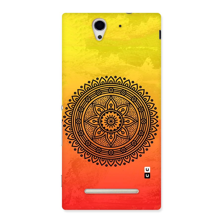 Beautiful Circle Art Back Case for Sony Xperia C3